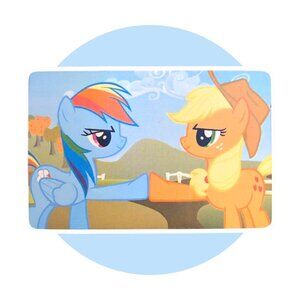 My Little Pony Art Trading Card (KK139): Rainbow Dash and Applejack High Five
